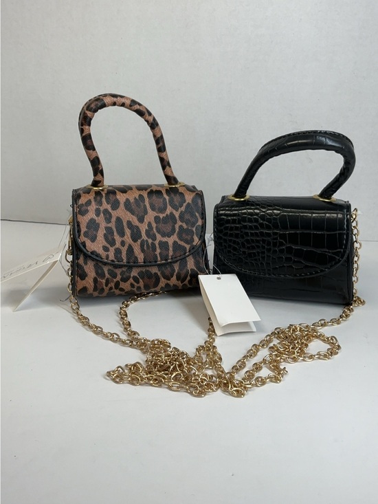 Handbags - Combo Fashion Mini bags constructed from vegan leather.